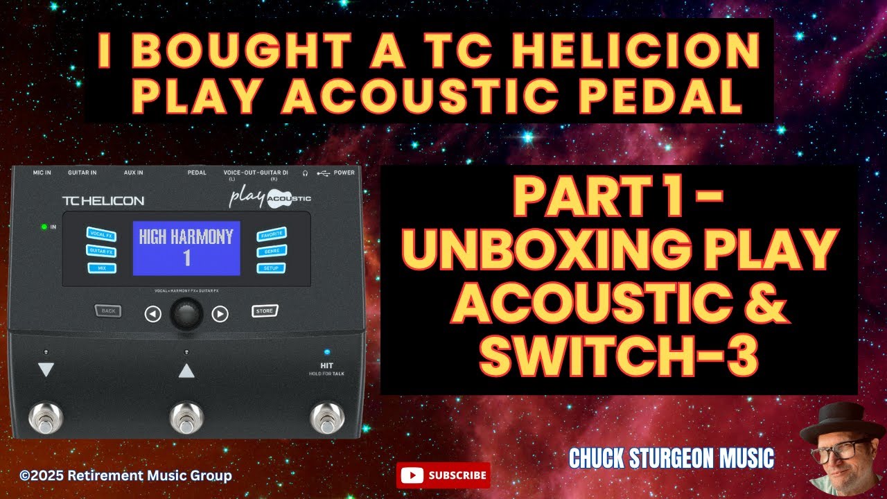 TC Helicon Play Acoustic Part 1 - Unboxing - YouTube
