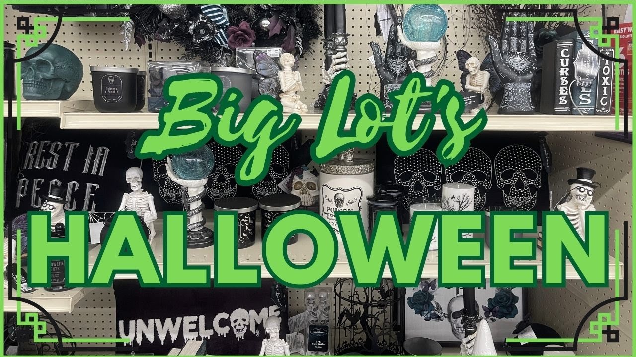 Dark Enchantment HALLOWEEN at BIG LOTS Also, Mummies in the Outhouse