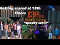 GETTING SCARED @ A HAUNTED HOUSE!