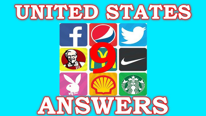 Logo Quiz World, United States. level 8 answers #logoquiz 
