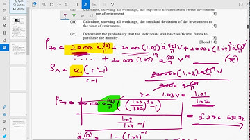 Stochastic interest rate of return models(CM2 EXAM REVISION PART 1)