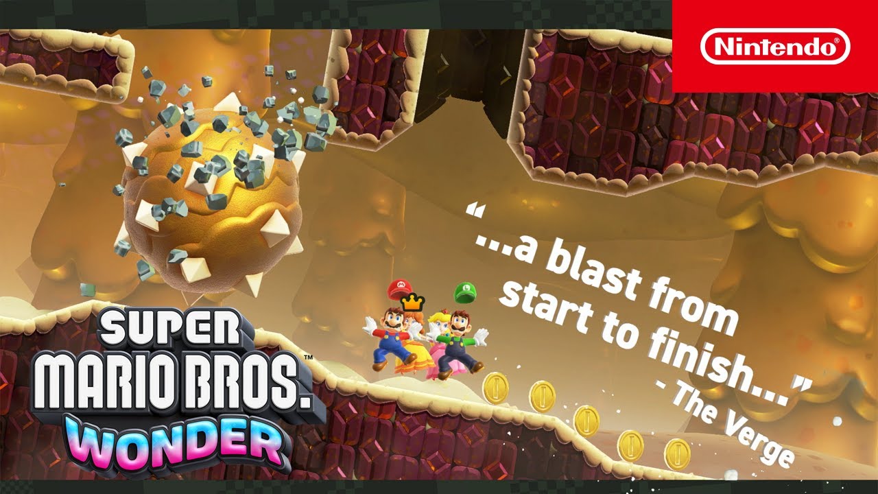 Super Mario Bros. Wonder (Nintendo Switch) – Trailer de