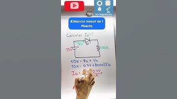 ☑️Diodos ejercicios en 1 minuto #01