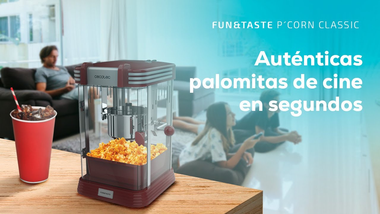 Palomitero Fun&Taste P´Corn Easy Cecotec — Qechic