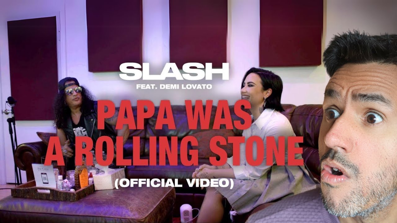 Slash feat. Demi Lovato - "Papa Was A Rolling Stone" (REACTION) Slash feat. Demi Lovato - "Papa Was A Rolling Stone" (REACTION)