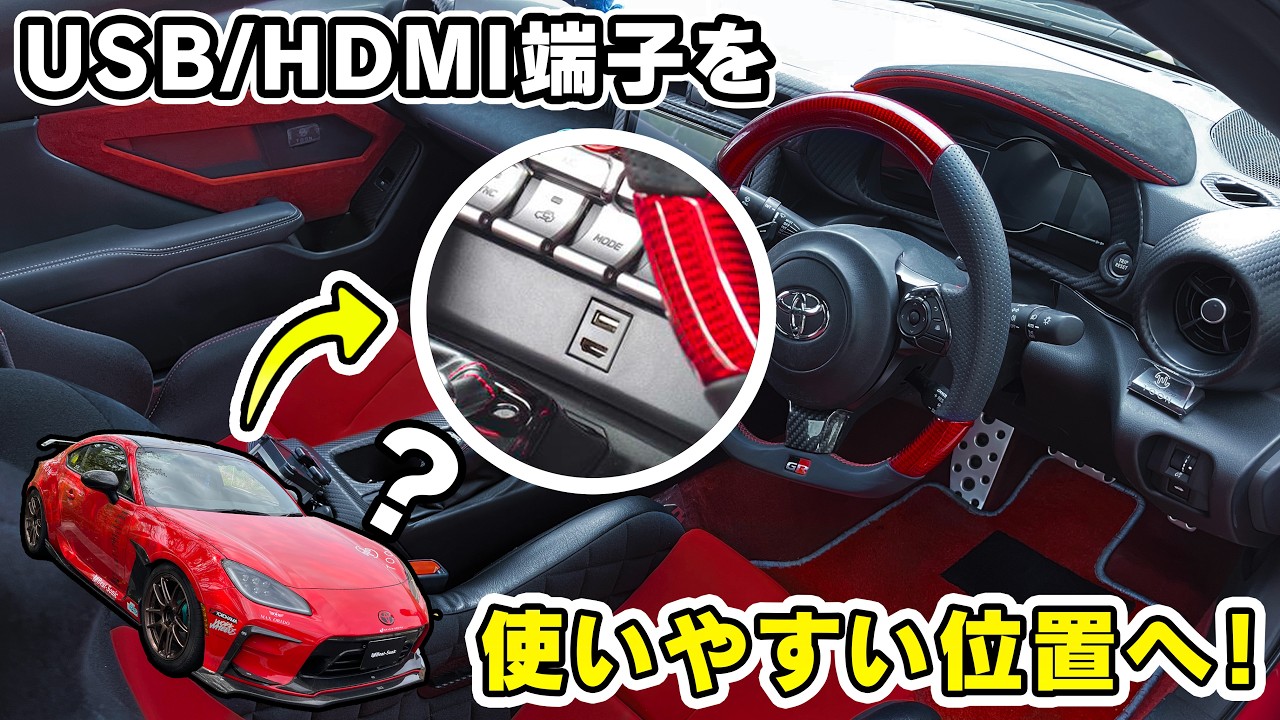 GR86専用 HDMI®機器用映像入力キット|HDK06