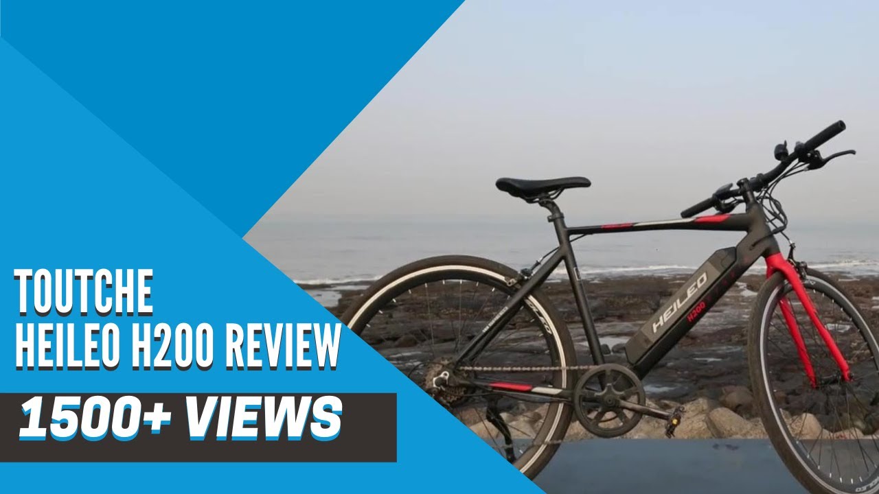 Toutche Heileo H200 Electric Cycle In India with Price Hybrid Cycle