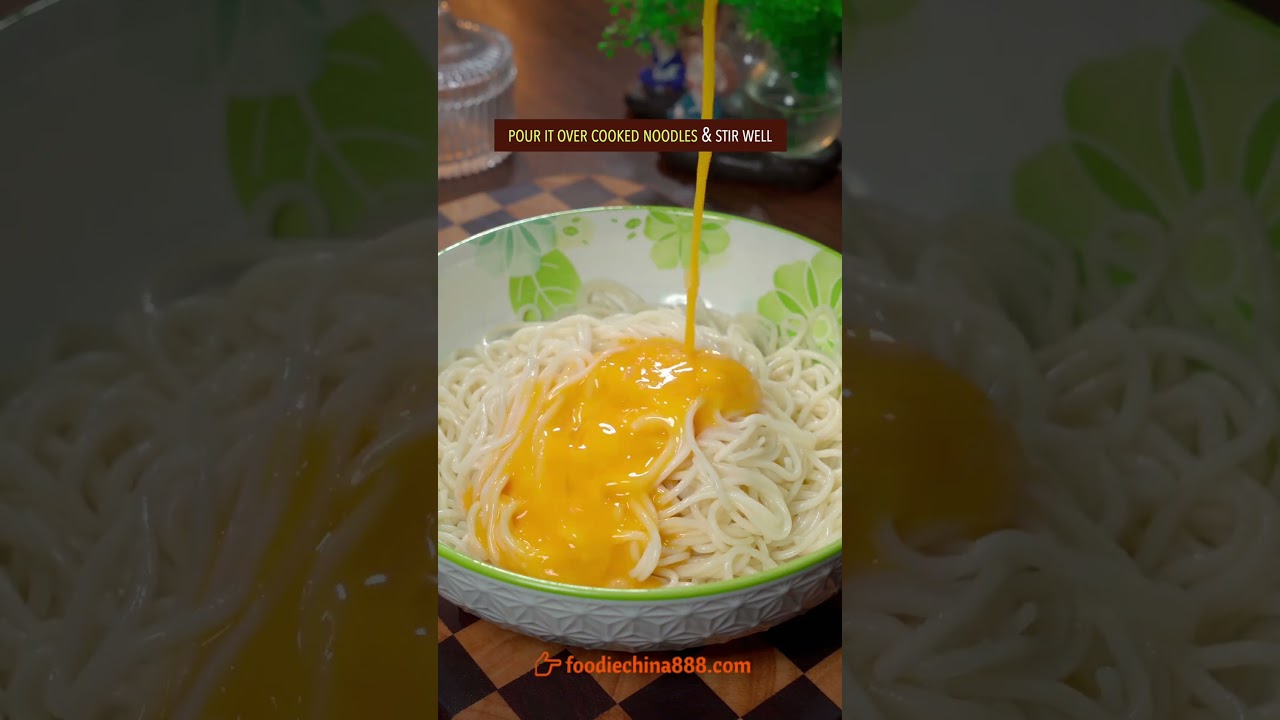 EASY NOODLE PANCAKE RECIPE 