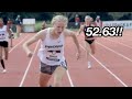 Meghan Hunter Drops U.S. No. 1 400m!