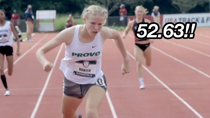 Meghan Hunter Drops U.S. No. 1 400m!
