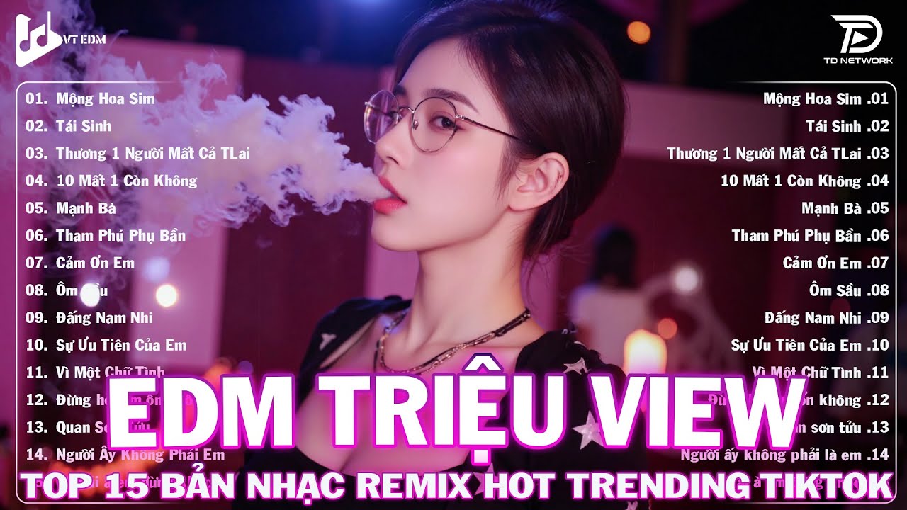 Mộng Hoa Sim  Remix ♫ BXH Nhạc Trẻ Remix Hay Nhất 2025 - Top 15 Bản EDM Hot Trend TRIỆU VIEW