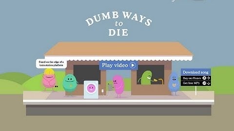 Dumb Ways to Die | Dumb Ways to Die iPhone App Review - CrazyMikesapps