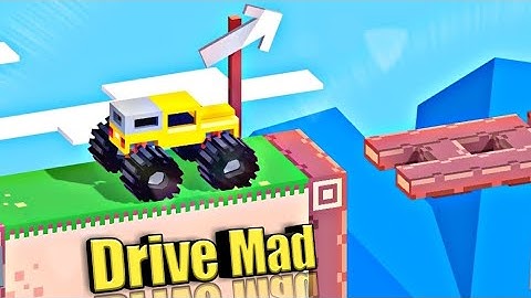 Drive Mad 1-10level #fancade #fancadegame #gamedev #top #indiegamedev #recommended #100subscriber
