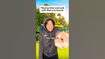 Playing Hide and Seek with That One Friend 😭 #viralshort #real