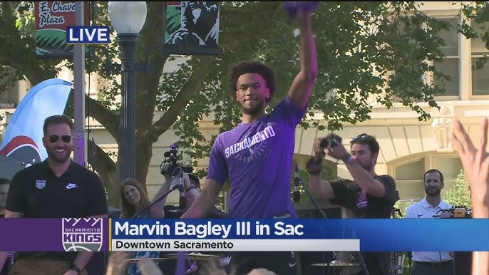 Watch fans react as Kings take Marvin Bagley lll with second pick