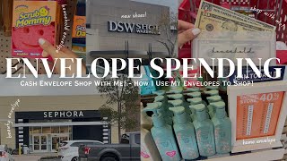 Shop With Me! | Spending From My Envelopes | How I Shop Using the Cash Envelope System