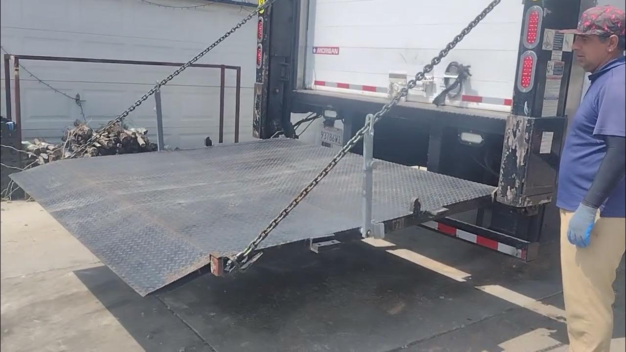 new truck lift gate open YouTube