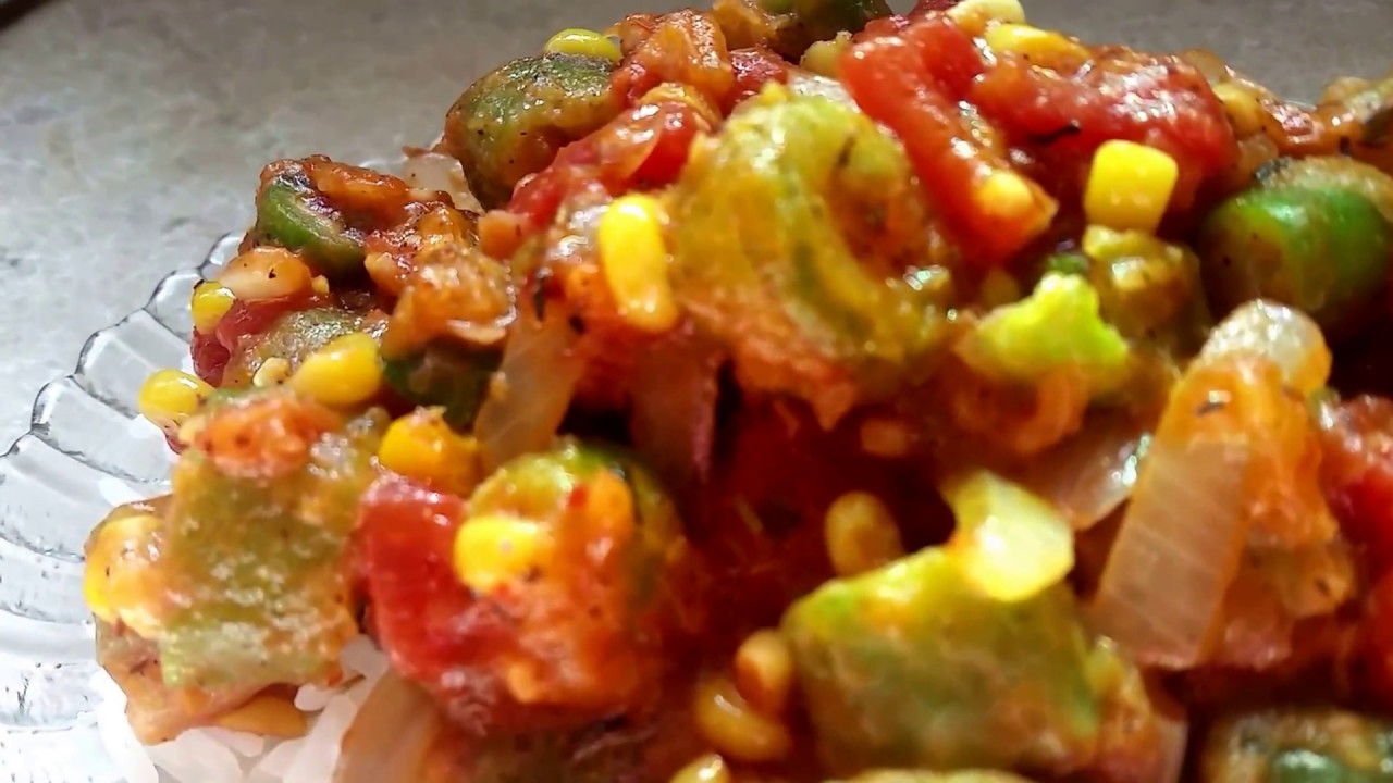 Southern Style Okra And Tomatoes Part 2 YouTube