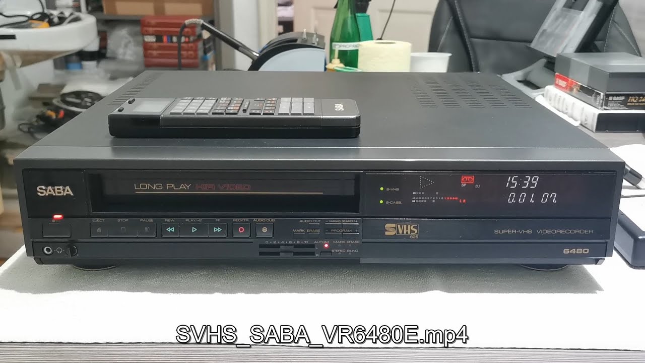 Magnetoscope Vhs Saba Model : Ev 600f ,testé