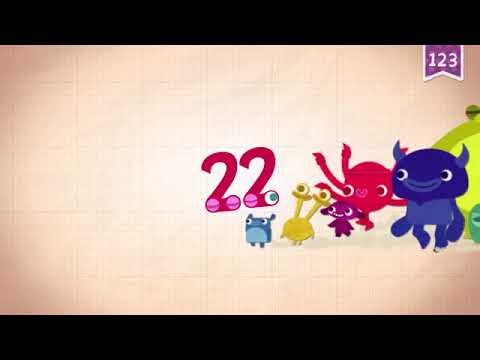 The Numbers Counting 22 for Kids - Endless Numbers for Toddlers
