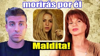 Maldita! La temblorosa Mhoni hace predicciones sobre Piqué y advierte a Shakira: m0r1rás por él