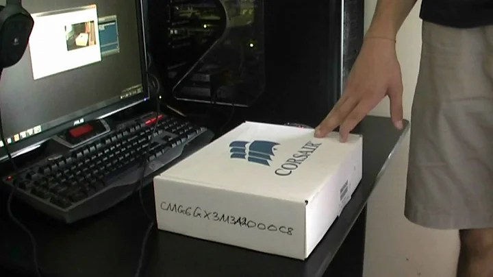 Corsair Dominator GT 6GB ddr3 @2000mhz RAM UnBoxing