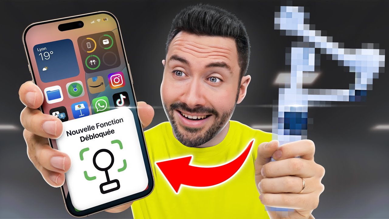 Je teste une nouvelle fonction cachée iOS 18 pour iPhone !
