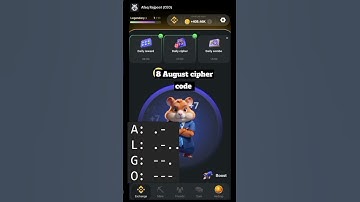 Hamster kombat daily cipher code August 8,hamster kombat cipher code 8 August.