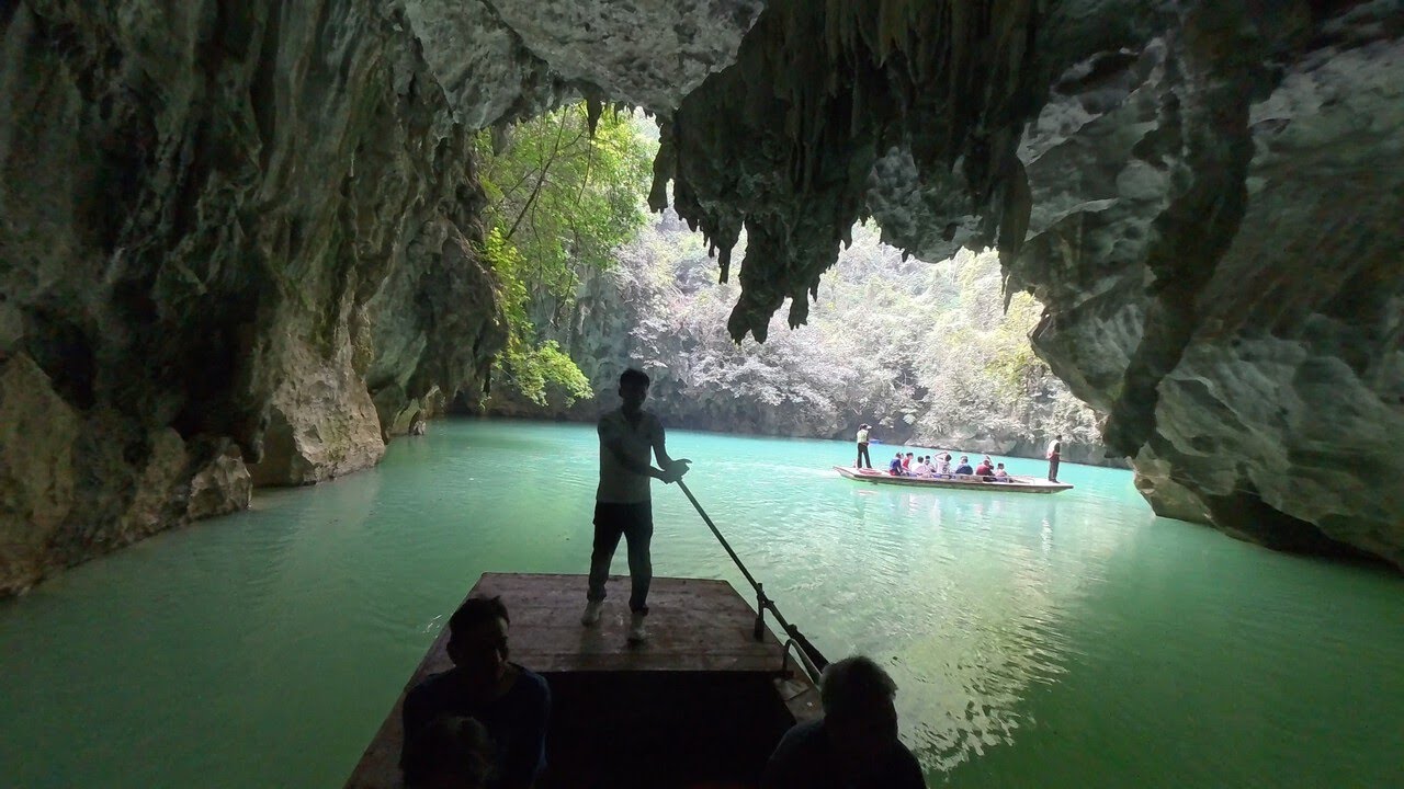 Водные Пещеры Санменхай 4к