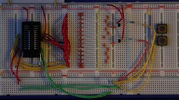 16 channel LED chaser PIC