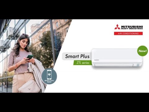 Инверторен климатик Mitsubishi Heavy Industries SRK ZTL W SMART PLUS – интелигентен комфорт.