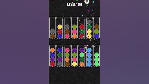 Ball sort Puzzle 1351.bölüm