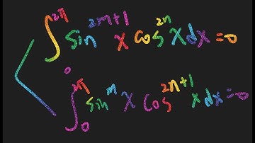 integral of sin^mx)cos^nx from 0 to 2pi