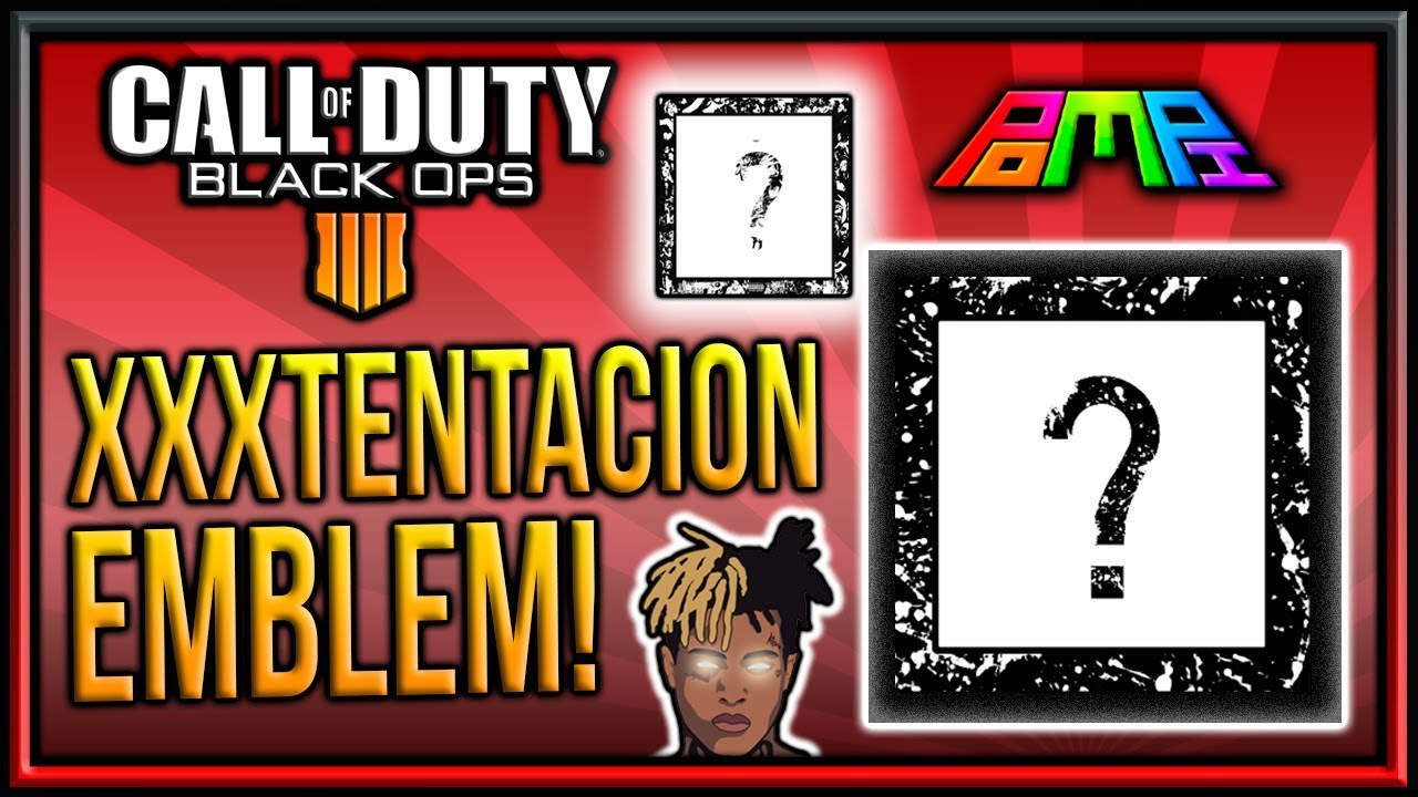 XXXTENTACION EMBLEM: COD BO4 XXXTENTACION Emblem Tutorial! Bo4 Emblem Tutorials! PomPi