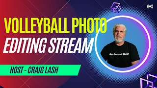 Live Stream - Editing Volleyball Photos With Windows Photo App  | Sports Photography screenshot 1