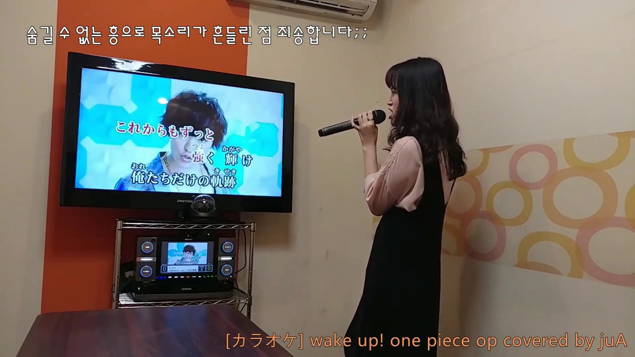 カラオケ Wake Up a One Piece Op Covered By Jua Youtube カラオケ Wake Up a One Piece Op Covered By Jua Youtube