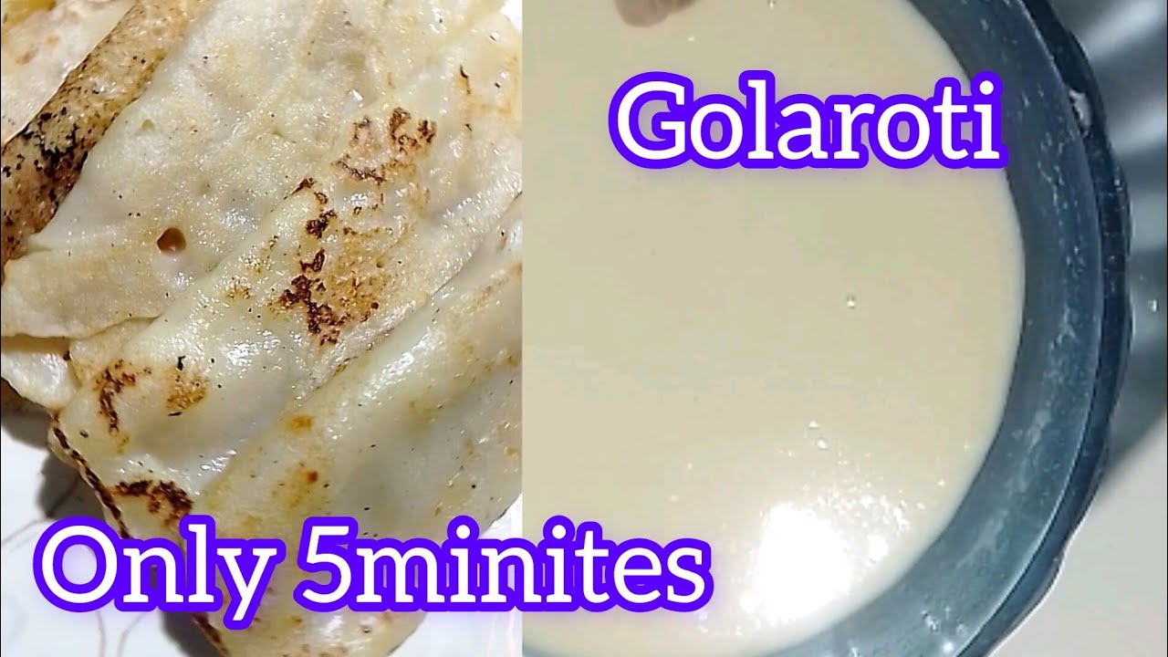 Gorgara Roti गोला रोटी बनाने का तरीका |Gola roti recipe | quick and easy recipe ...