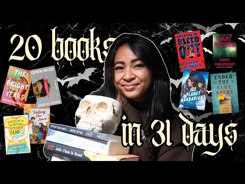 20 books in 31 days | august wrap-up 🖤