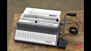 Renz ECO 360 ComfortPlus Pitch Electric Wire Binding Machine
