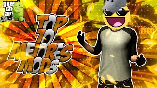 Top 10 Mejores Mods Para Gta San Andreas Android (Mods Realistas) Gama baja