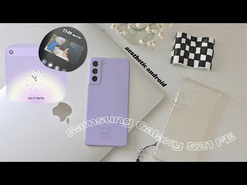 WHATS ON MY PHONE | SAMSUNG GALAXY S21 FE ✨ widgets, apps & aesthetic customization ✨