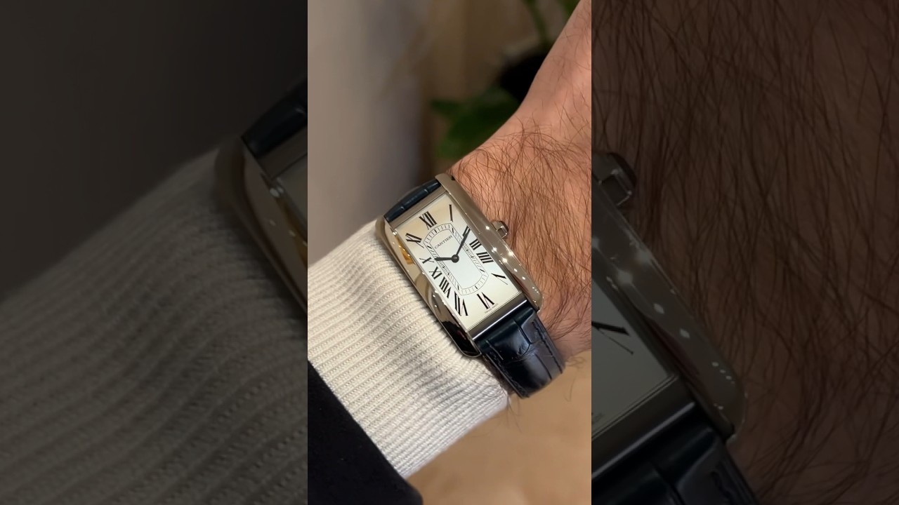 UNBOXING 2022 Cartier Tank Louis Large Model Rose Gold - The Most Versatile  Watch Formal And Casual 