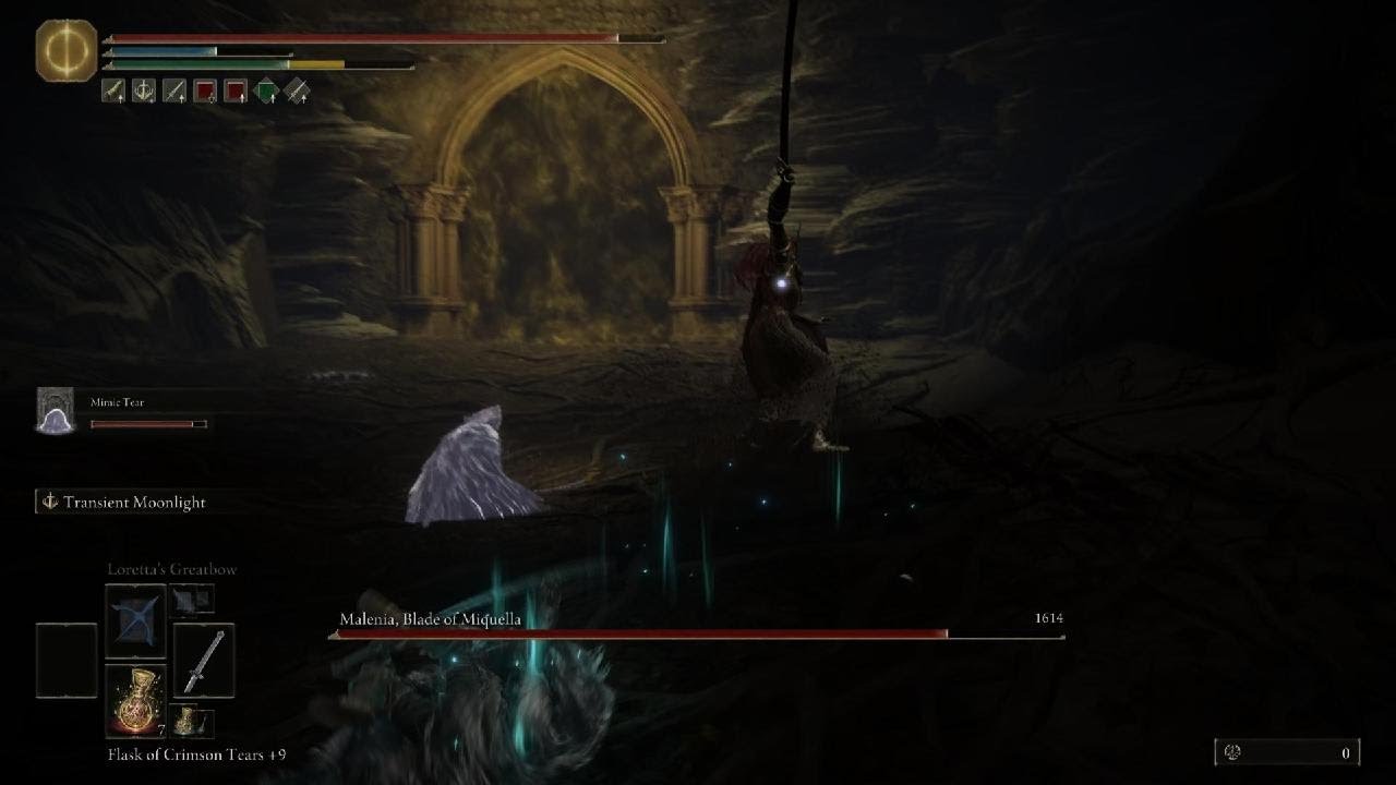 ELDEN RING Malenia Boss Fight Easy Win - YouTube