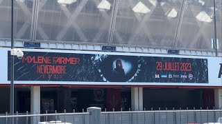 Mylène Farmer s&#39;affiche sur l&#39;Allianz Riviera - Stade de Nice - 29 Juillet - Nevermore 2023