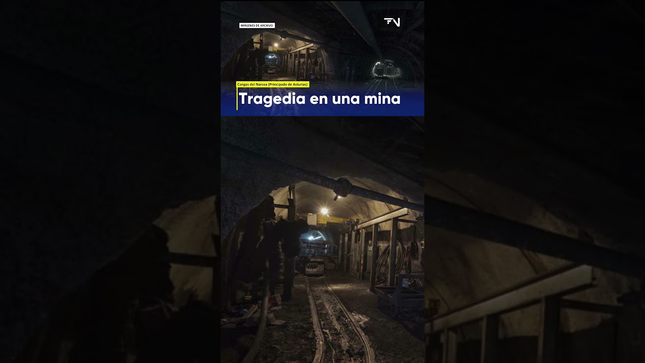 Derrumbe en una mina de Vega de Rengos - Asturias