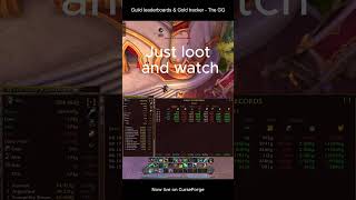 How it works in 10 seconds.The ultimate Gold Tracker and Guild Leaderboard for WoW! #wowretail