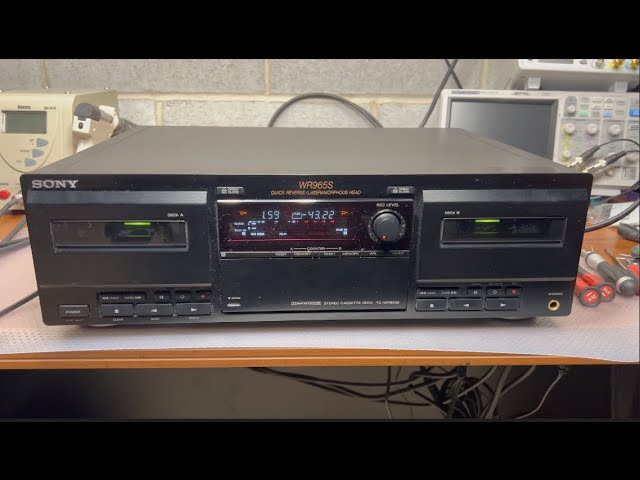 Mint Sony TC-WR965S: A Restoration Journey - YouTube