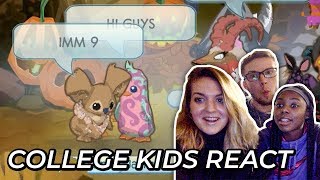 COLLEGE KIDS REACT TO ANIMAL JAM