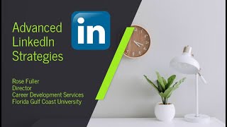 Advanced Linkedin Strategies Workshop By Fgcu