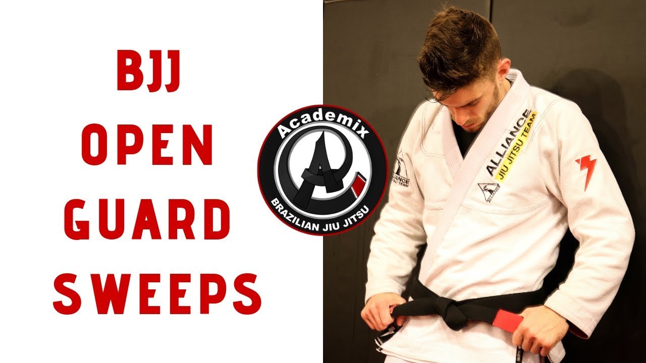 BJJ OPEN GUARD SWEEPS TO THE BACK YouTube